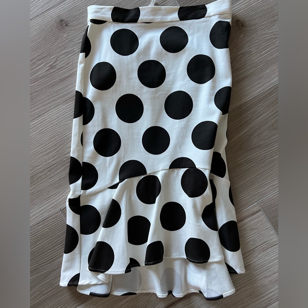 Maeve polka dot skirt from Anthropologie